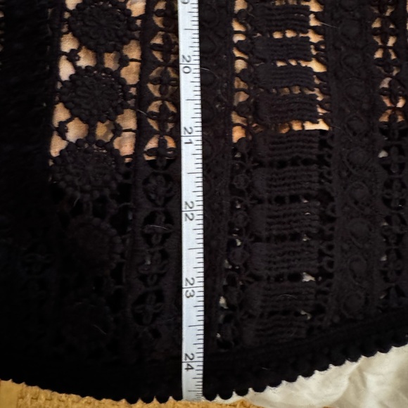 Gerard Darel black lace top with built in camisole - Picture 10 of 10